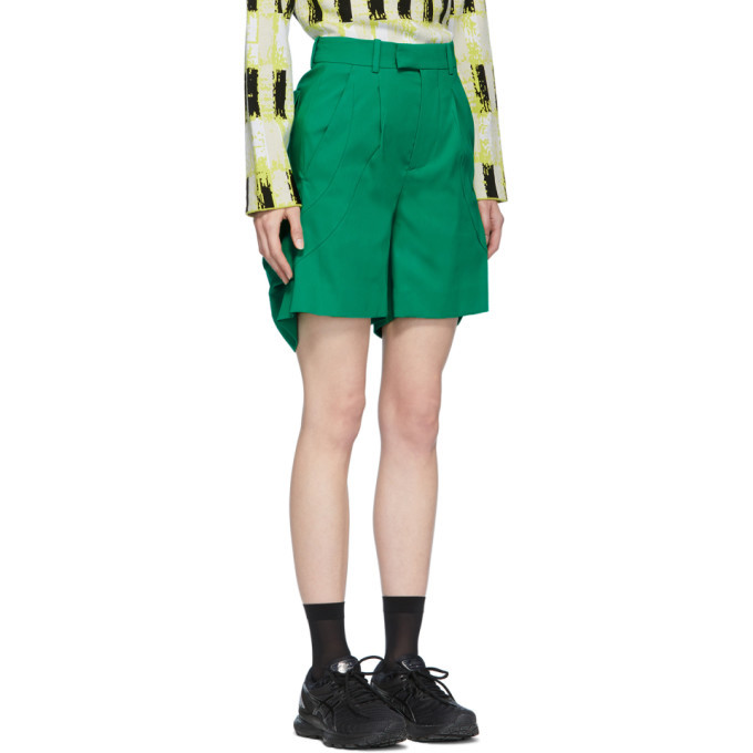Namacheko Green Muuyaw Shorts