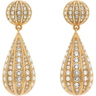 Valentino Garavani 'Poetiques Des Gouttes' Metal & Swarovski Crystal Earrings