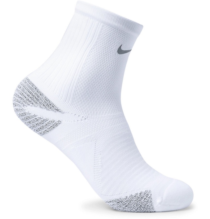 Photo: Nike Running - Racing Cushioned Dri-FIT Socks - White