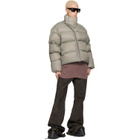 Rick Owens Gray Tower Bolan Bootcut Jeans