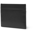 SAINT LAURENT - Printed Textured-Leather Cardholder - Black