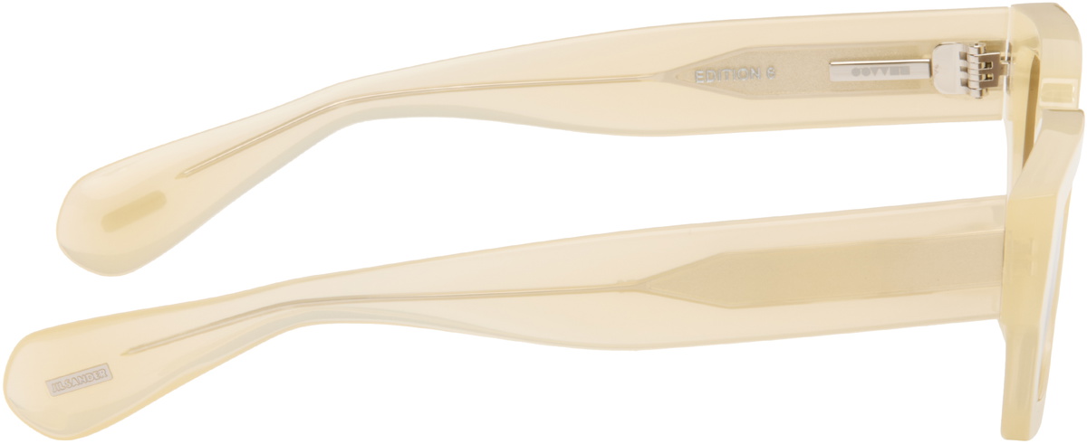 Jil Sander Off-White Oliver Peoples 'Edition 6' Rectangular Sunglasses