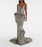 Maticevski Glorious sequined gown