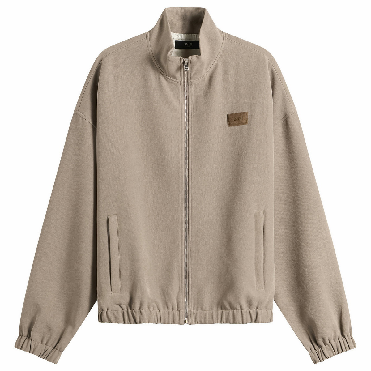 Amiri Men's Patch Cady Track Jacket in Dark Sand