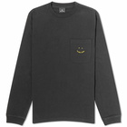 Paul Smith Men's Long Sleeve Happy T-Shirt in Black