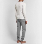 Schiesser - Cotton-Jersey Pyjama Set - White
