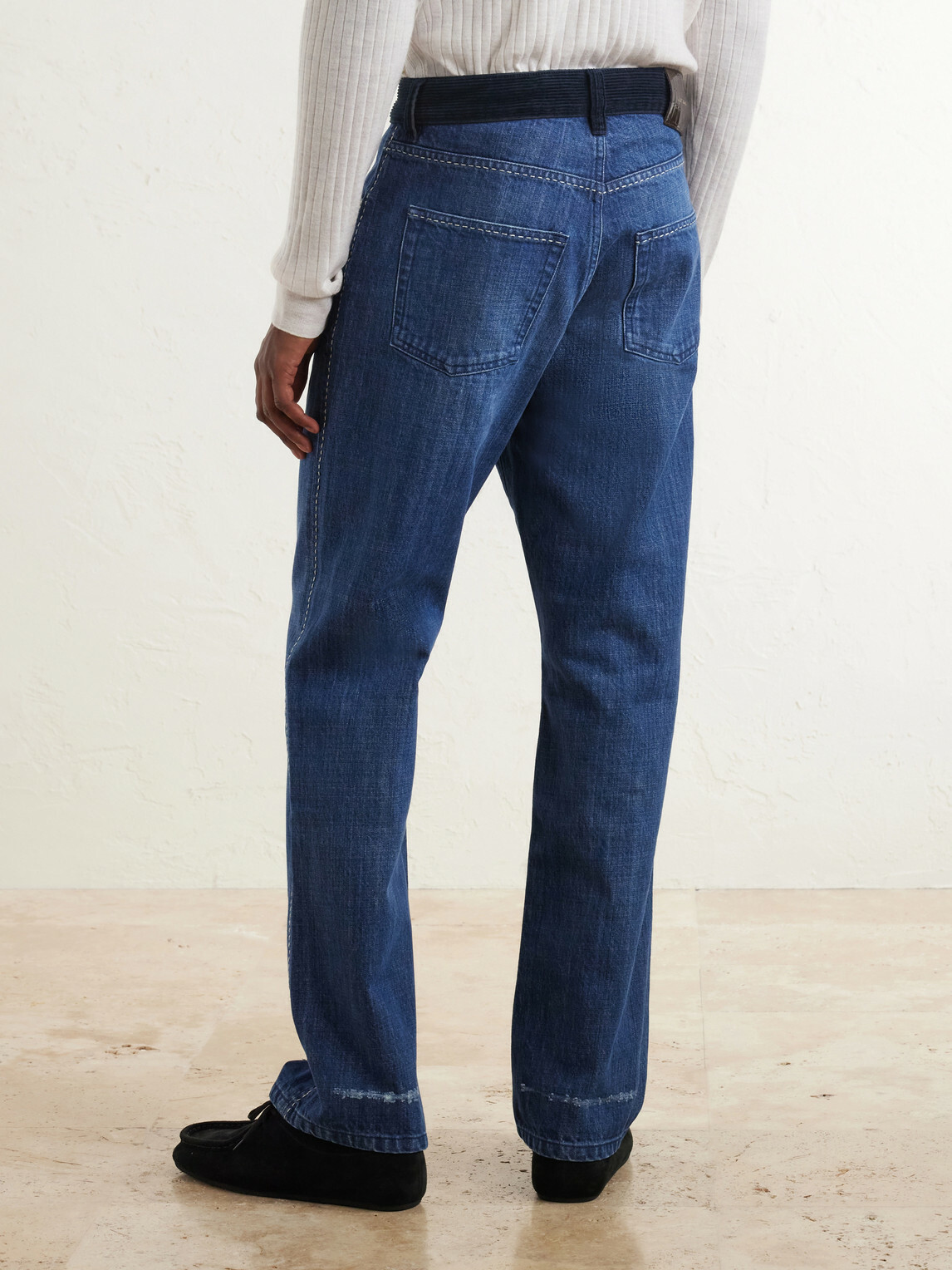 Wales Bonner - Straight-Leg Jeans - Blue