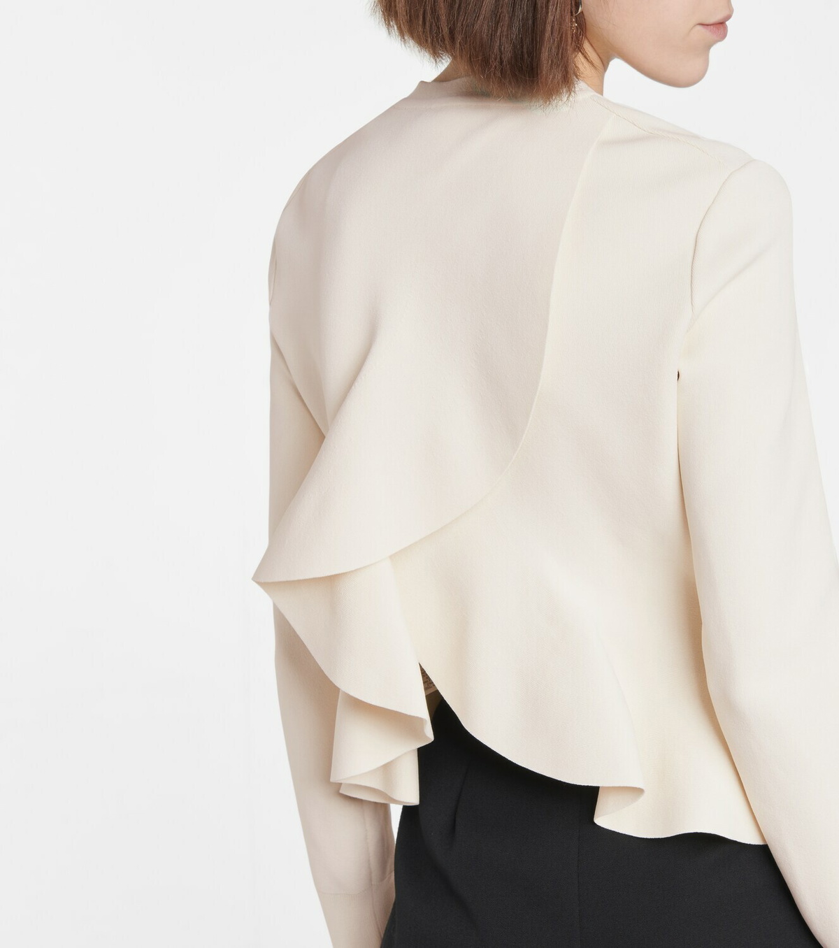 Alexander McQueen Peplum cardigan