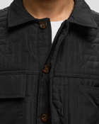 Honor The Gift H Quilted Jacket Black - Mens - Overshirts