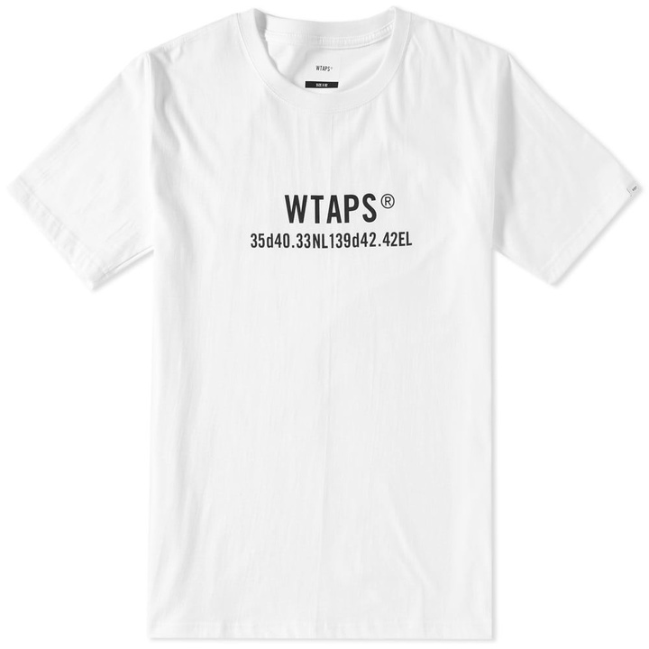 Photo: WTAPS GPS Tee White