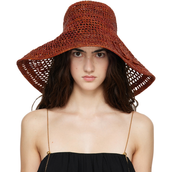 Photo: Chloé Brown 'The Chloé Raffia Capeline' Beach Hat