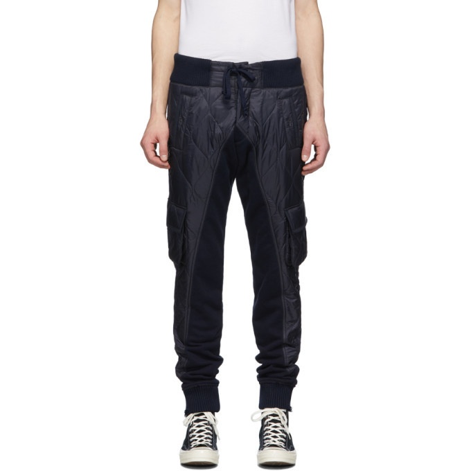 Photo: Greg Lauren Navy Paul and Shark Edition Quilted Cargo Pants