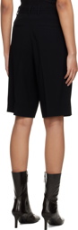 Filippa K Black Tailored Shorts