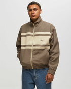 Drôle De Monsieur La Veste De Survet' Gaufrée Brown - Mens - Track Jackets