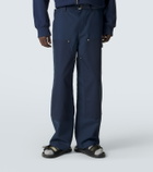 Sacai Belted wide-leg pants