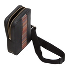 Paul Smith Black Signature Stripe Neck Bag