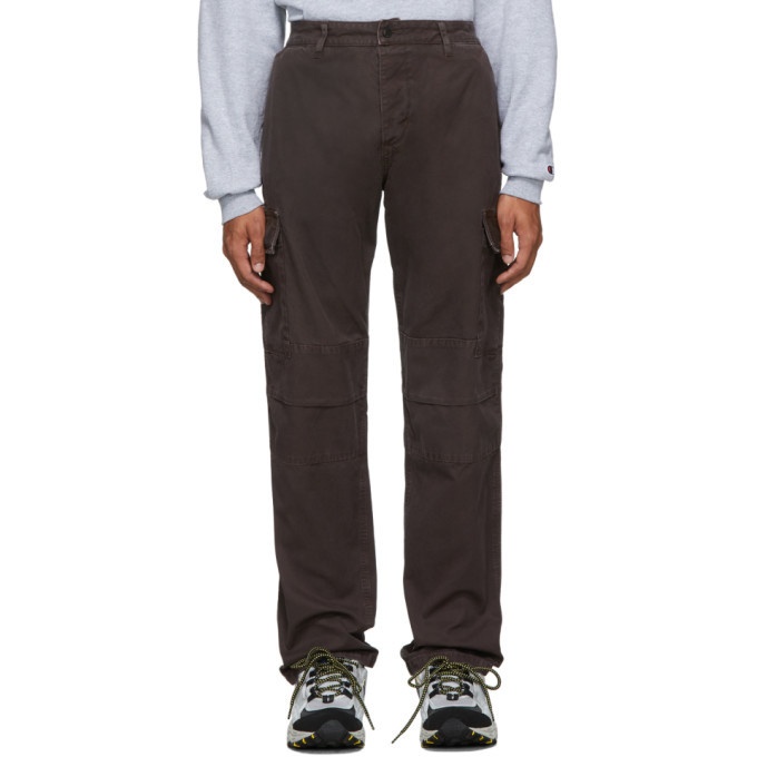 Photo: Reese Cooper Brown Cotton Twill Cargo Pants