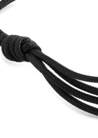 Aliita Mini Corazon Brillante Embellished Cord Bracelet - Black - One Size