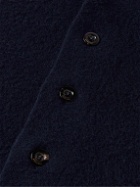 Boglioli - Brushed Wool and Cashmere-Blend Cardigan - Blue