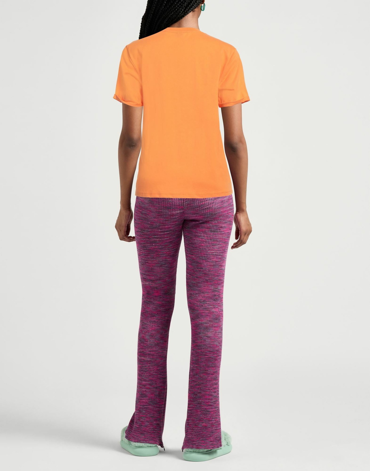 Pieces Womens T-shirt in Orange