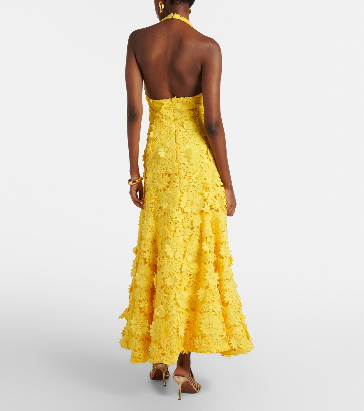 Leo Lin Juliette lace maxi dress