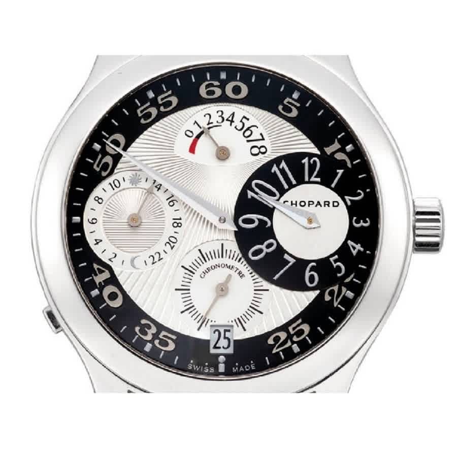 Chopard LUC Hand Wind Black Dial Mens Watch 161874-1001
