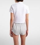 Gucci Interlocking G silk jacquard shorts