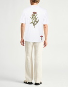 Lanvin Mens T-shirt in White