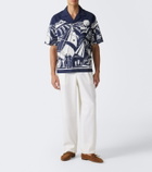 Ralph Lauren Purple Label Printed cotton shirt