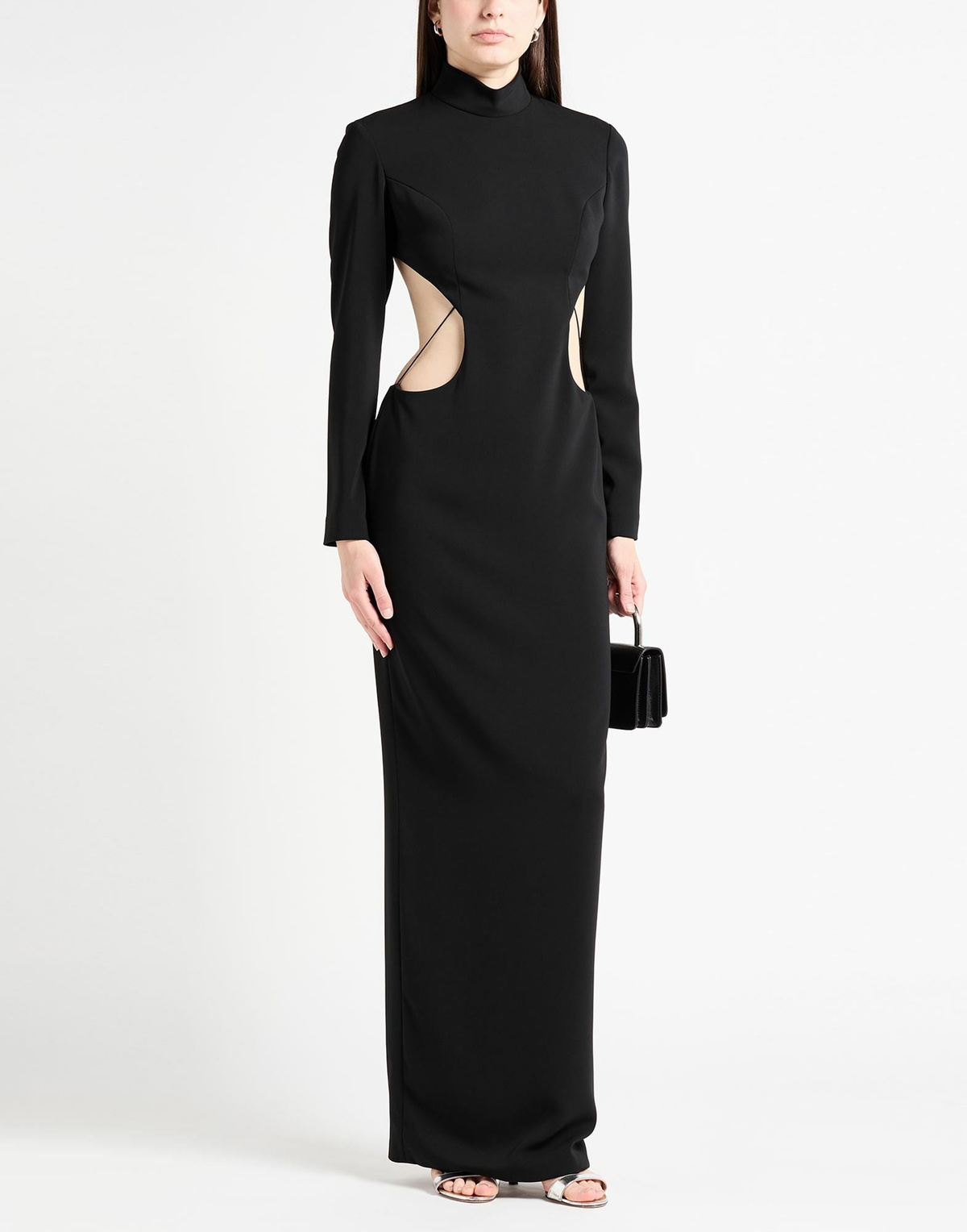 Mônot Womens Maxi dress in Black