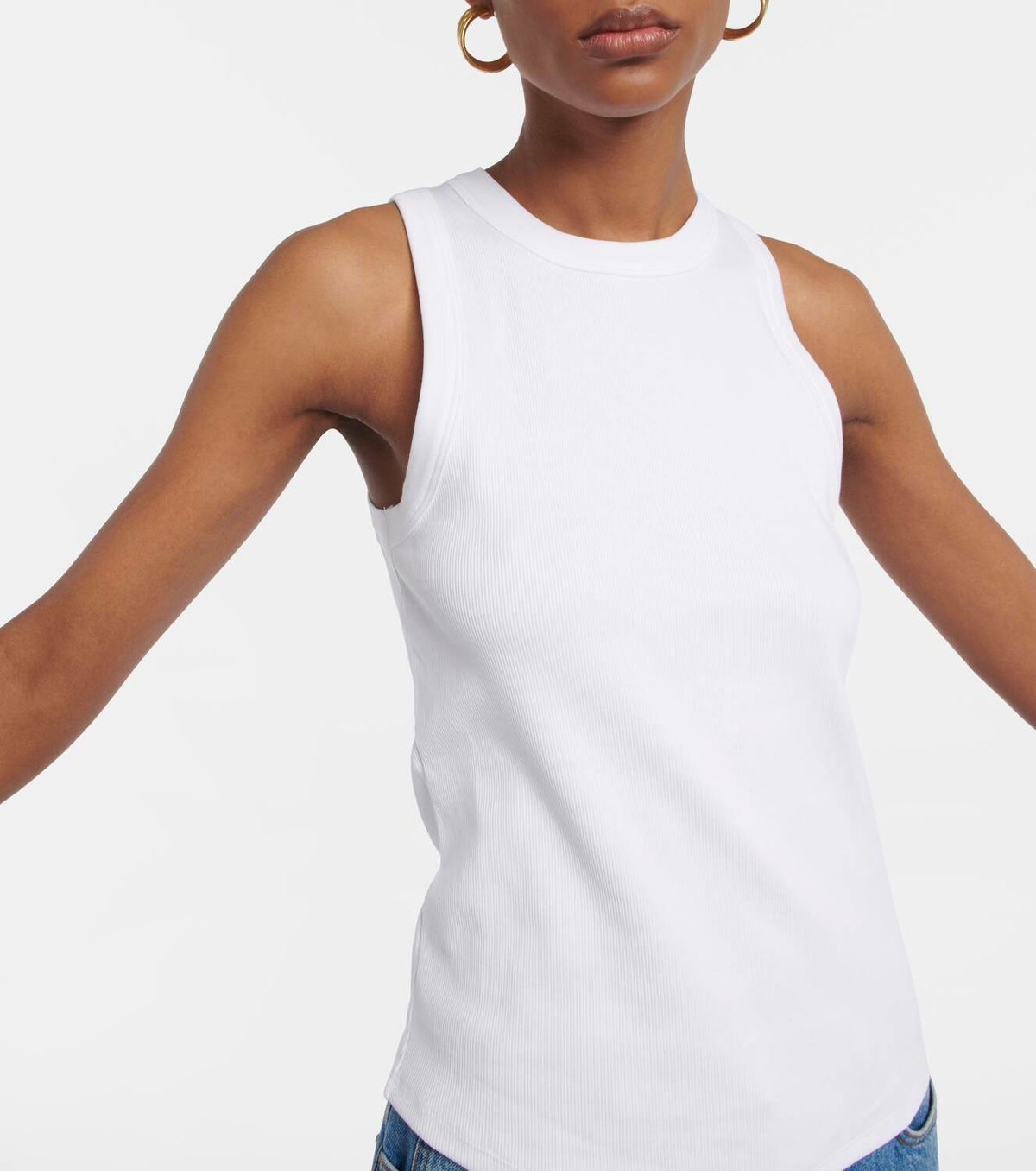 Veronica Beard Jordyn cotton-blend tank top