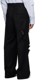 Doublet Black Destroyed Trousers
