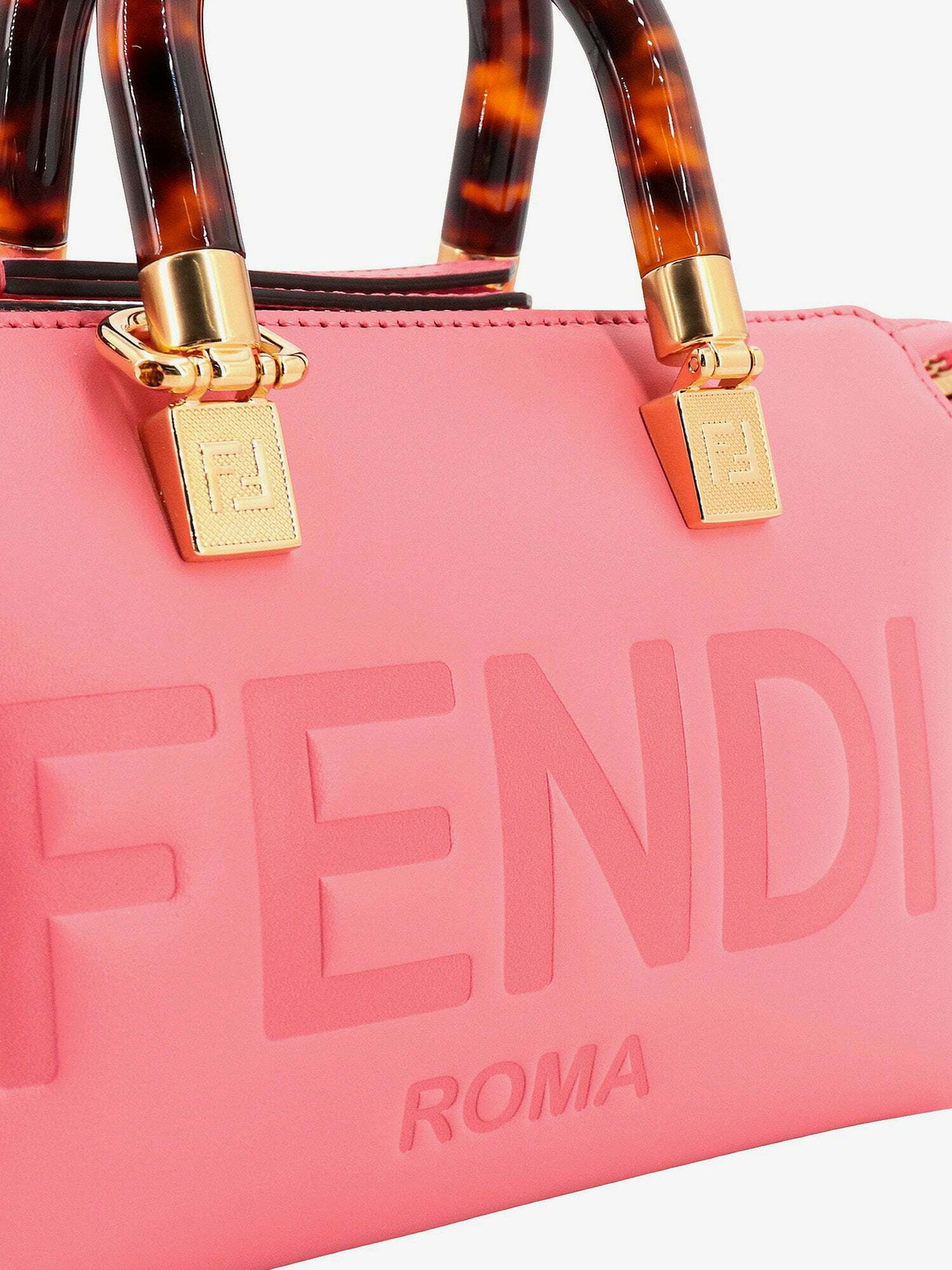 OUTLET【FENDI】PINK☆ロゴ By The Way Mini ハンドバッグ Fendi By The Way Mini Pink Womens Fendi