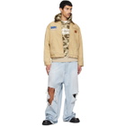 BAPE Beige Work Jacket