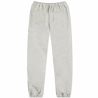 Nigel Cabourn Men's Embroidered Arrow Sweat Pant in Grey Marl