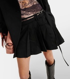 Acne Studios Pleated miniskirt