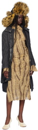 KNWLS Black Alice Denim Coat