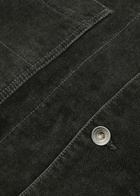 Ymc Construction Panelled Denim Jacket Dark Grey