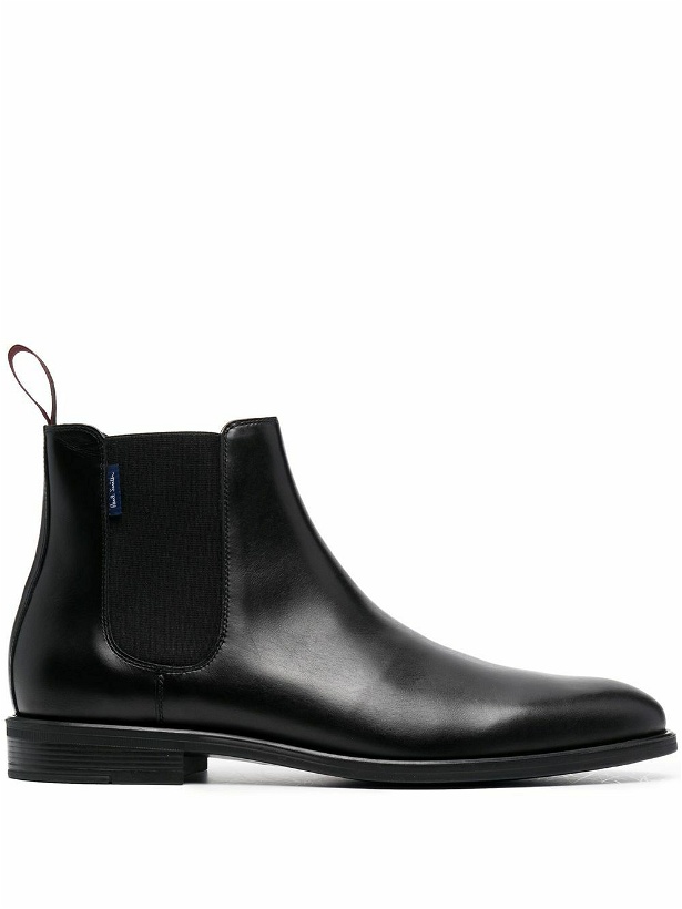 Photo: PS PAUL SMITH - Leather Ankle Boot