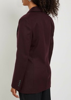 Victoria Beckham Katherine Wool Blazer Bordeaux