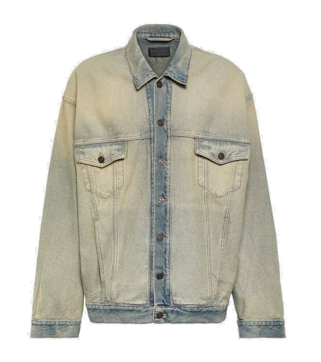 Balenciaga Oversized denim jacket Balenciaga