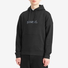 POSTAL Men's Outline Logo Hoodie in Black