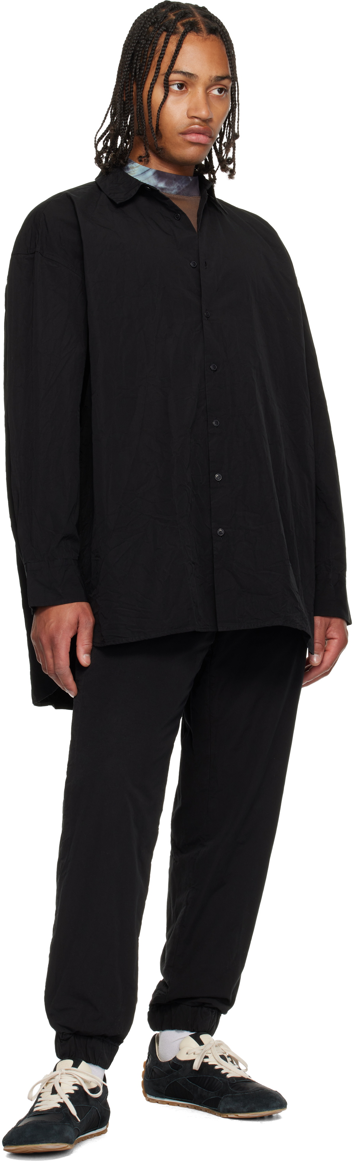 CASEY CASEY Black Isa Trousers