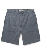 OUTERKNOWN - Voyager Utility Slub Organic Cotton Shorts - Blue