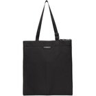 Cote and Ciel Black Salm Sleek Tote