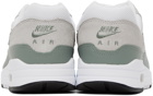 Nike White & Green Air Max 1 SC Sneakers