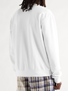 FRIENDS WITH ANIMALS - Printed Cotton-Jersey Sweatshirt - White