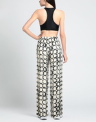 Alessia Santi Womens Pants Cream