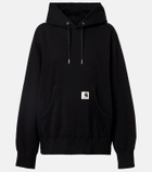Sacai x Carhartt cotton jersey hoodie