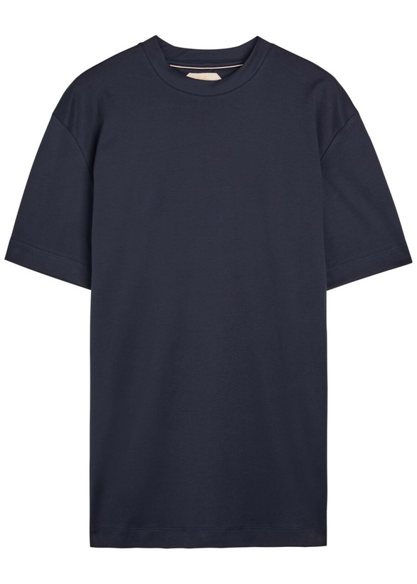 Photo: Aurélien Cotton T-shirt Navy